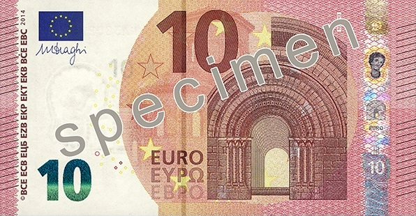 Banconota 10 Euro BCE