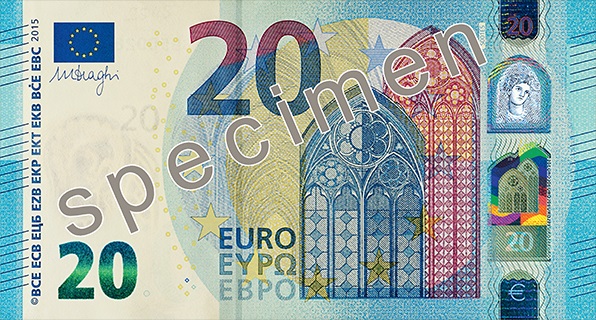 Banconota 20 Euro BCE